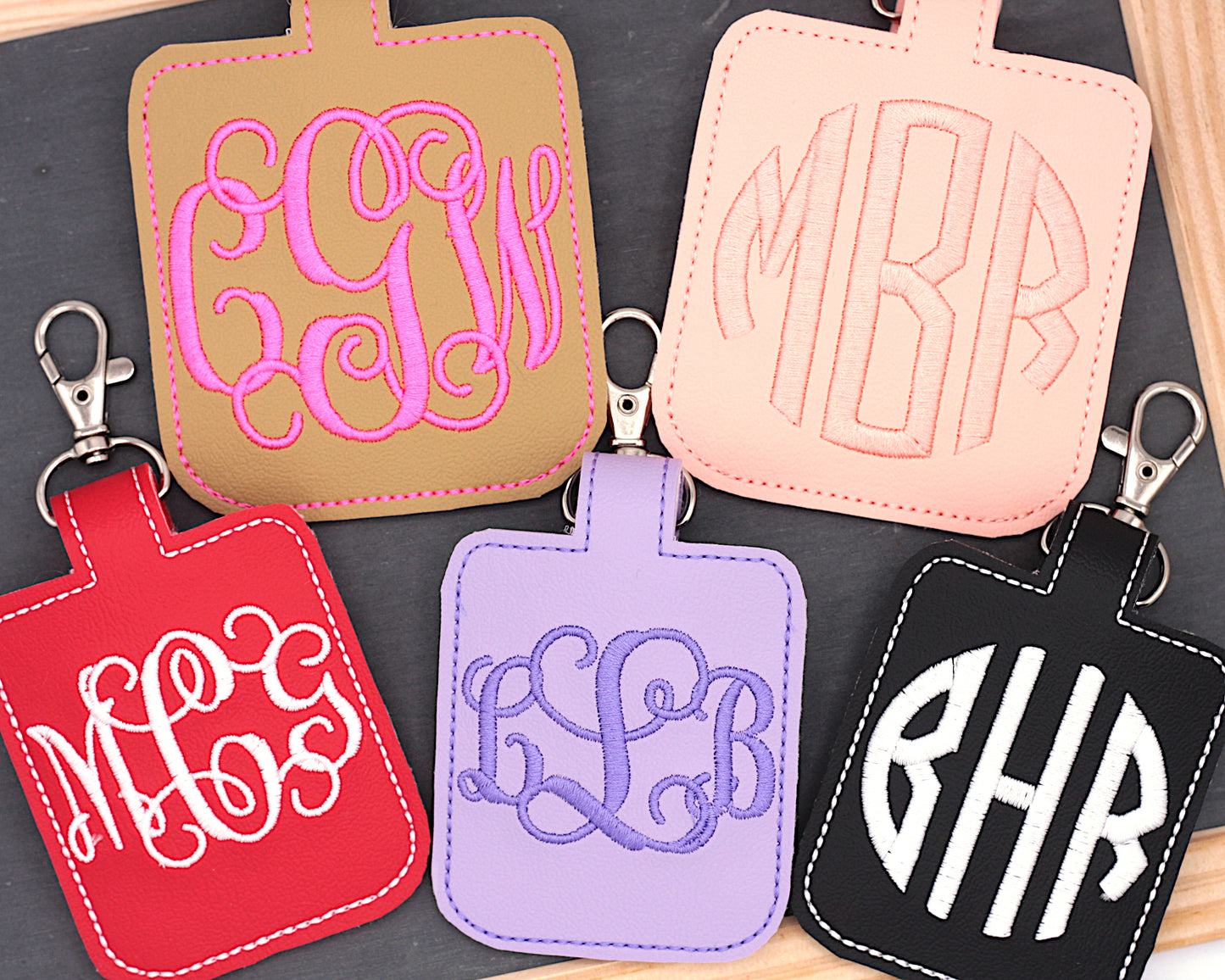 Monogrammed Classroom Doorbell Holder