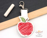 Sketch Apple Key Chain