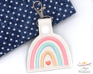 Boho Rainbow Key Chain