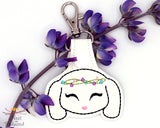 Boho Bunny Key Chain