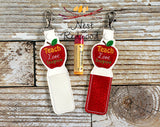 Apple Teach Love Inspire Lip Balm Holder