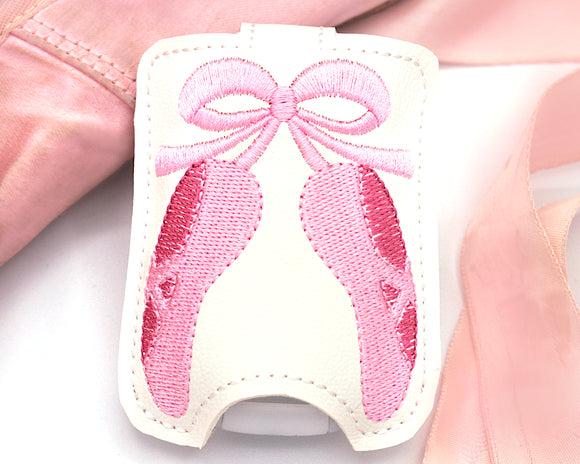Ballet Dance Slippers Hand Sanitizer Holder