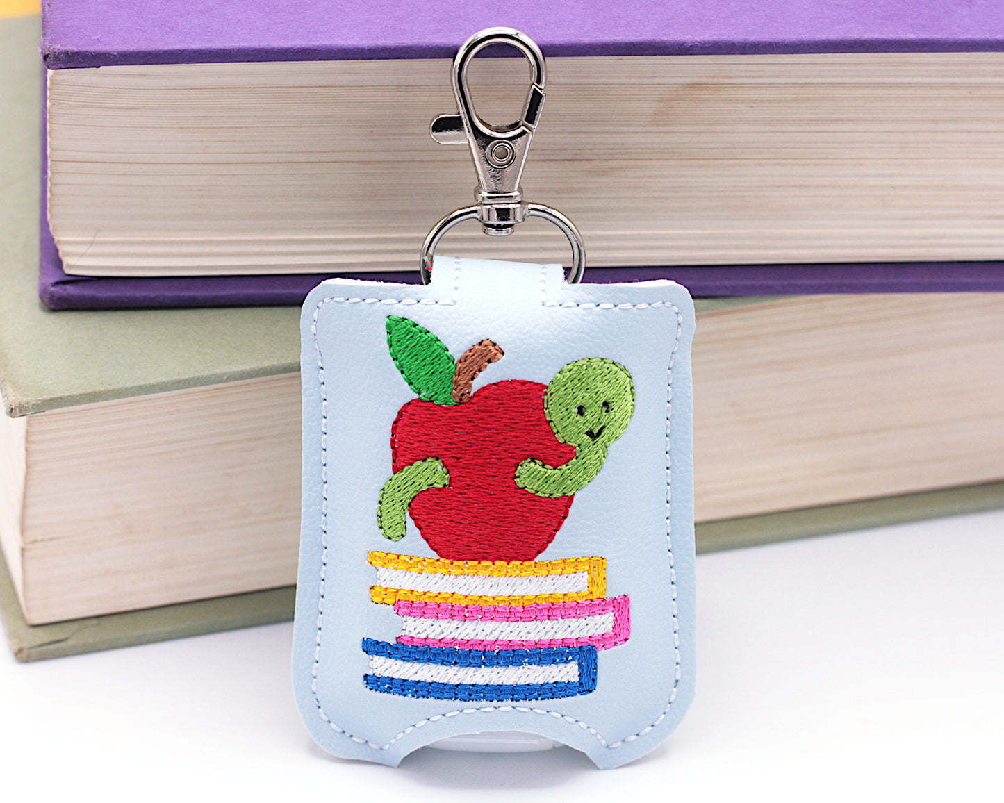 Bookworm Hand Sanitizer Holder