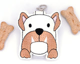 Bulldog Face Hand Sanitizer Holder