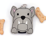 Bulldog Face Hand Sanitizer Holder