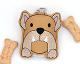 Bulldog Face Hand Sanitizer Holder