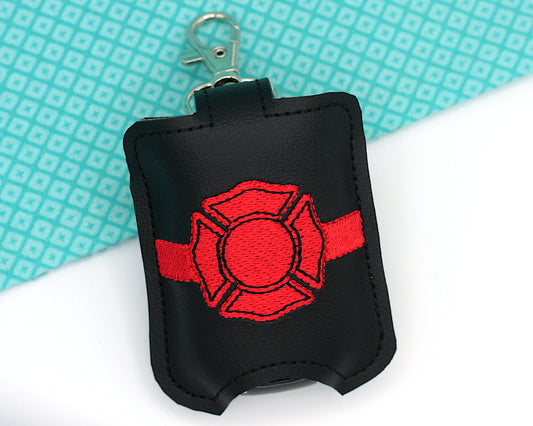 Firefighter Hand Sanitizer Holder