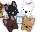 French Bulldog Hand Sanitizer Holder