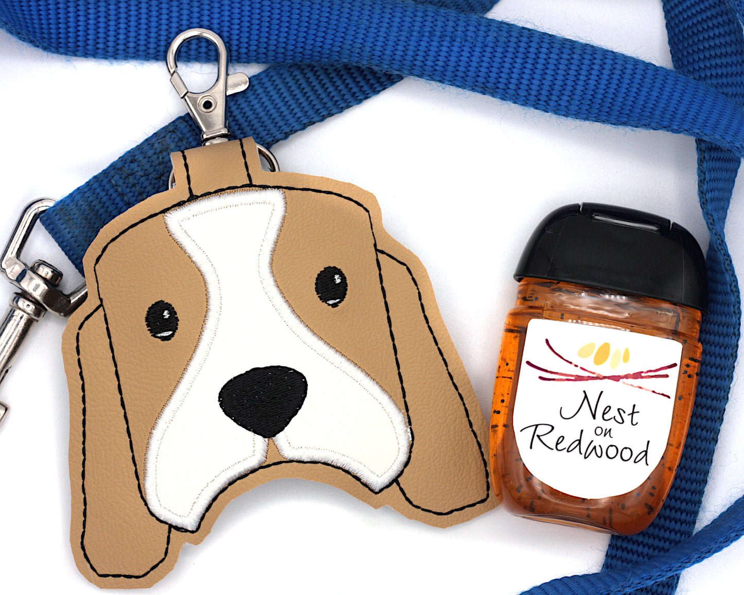 Hound Dog Hand Sanitizer Holder
