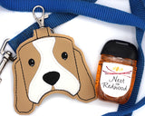 Hound Dog Hand Sanitizer Holder