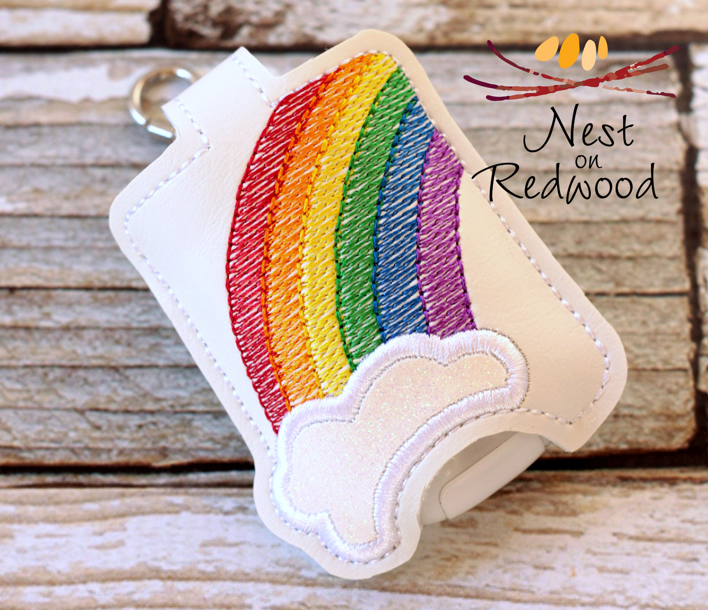Rainbow Hand Sanitizer Holder
