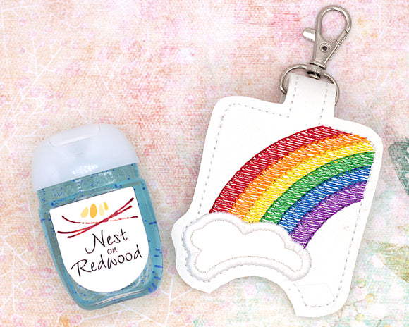 Rainbow Hand Sanitizer Holder