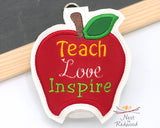Teach Love Inspire Apple Hand Sanitizer Holder