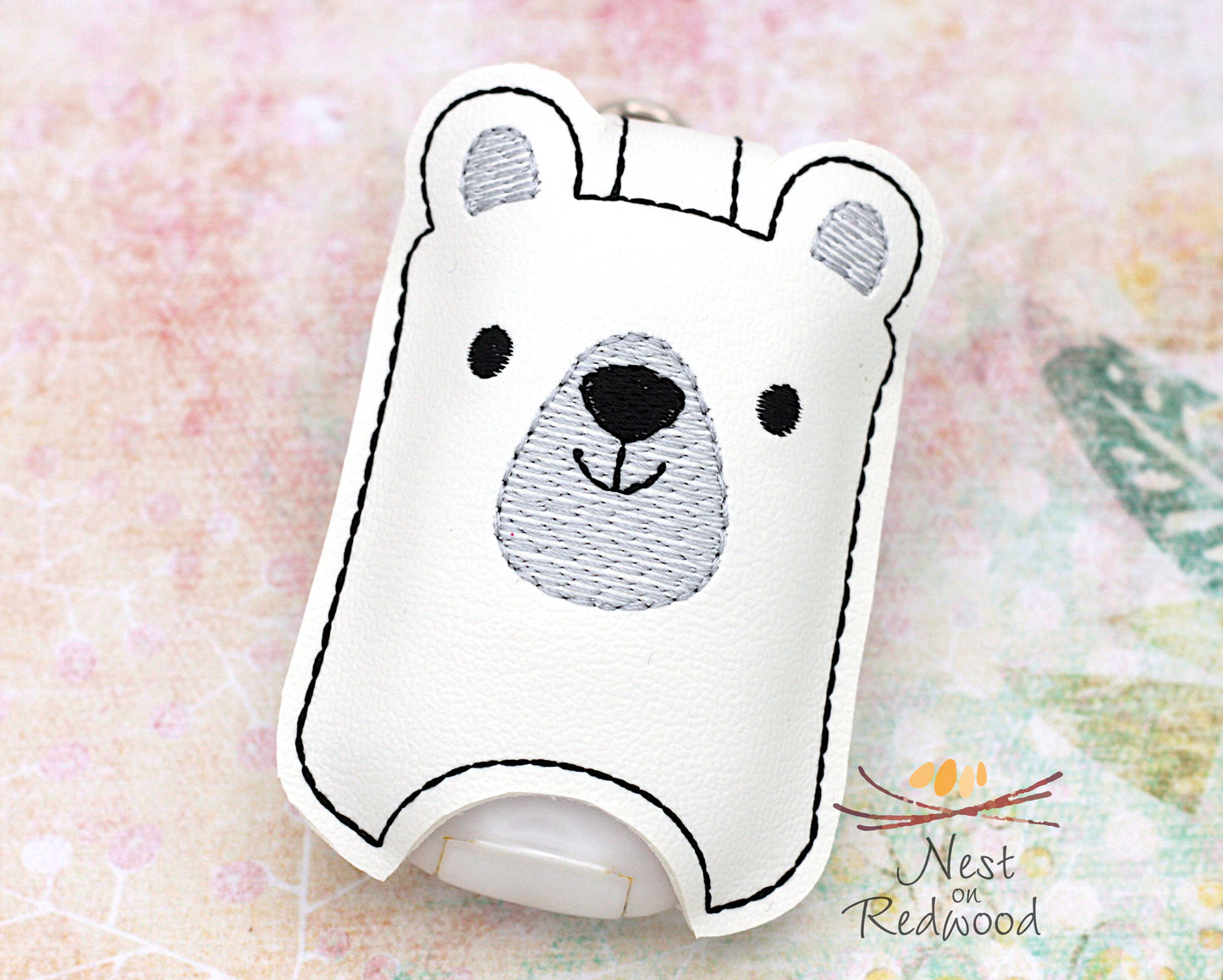 Polar Bear Hand Sanitizer Holder