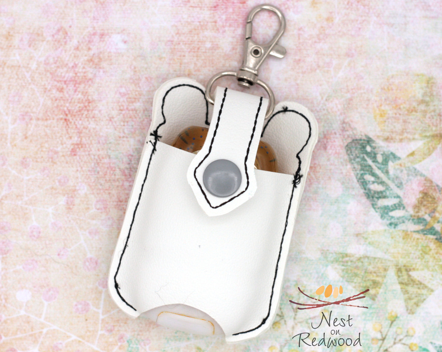Polar Bear Hand Sanitizer Holder