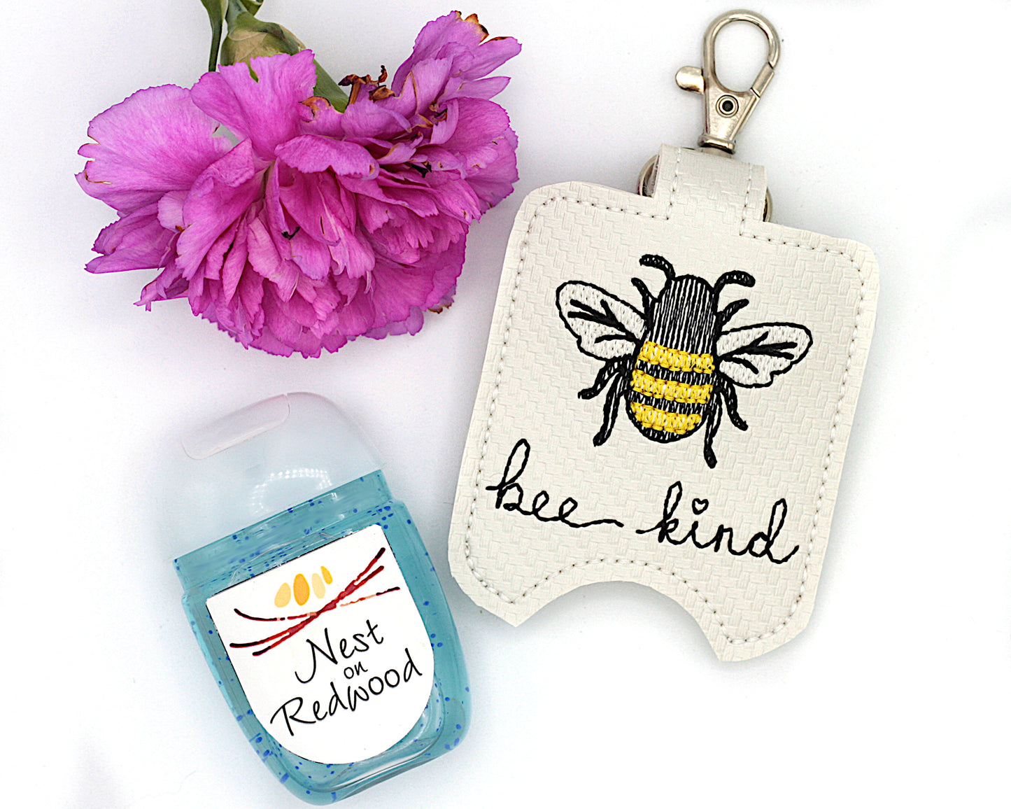 Bee Kind Hand Sanitizer Holder