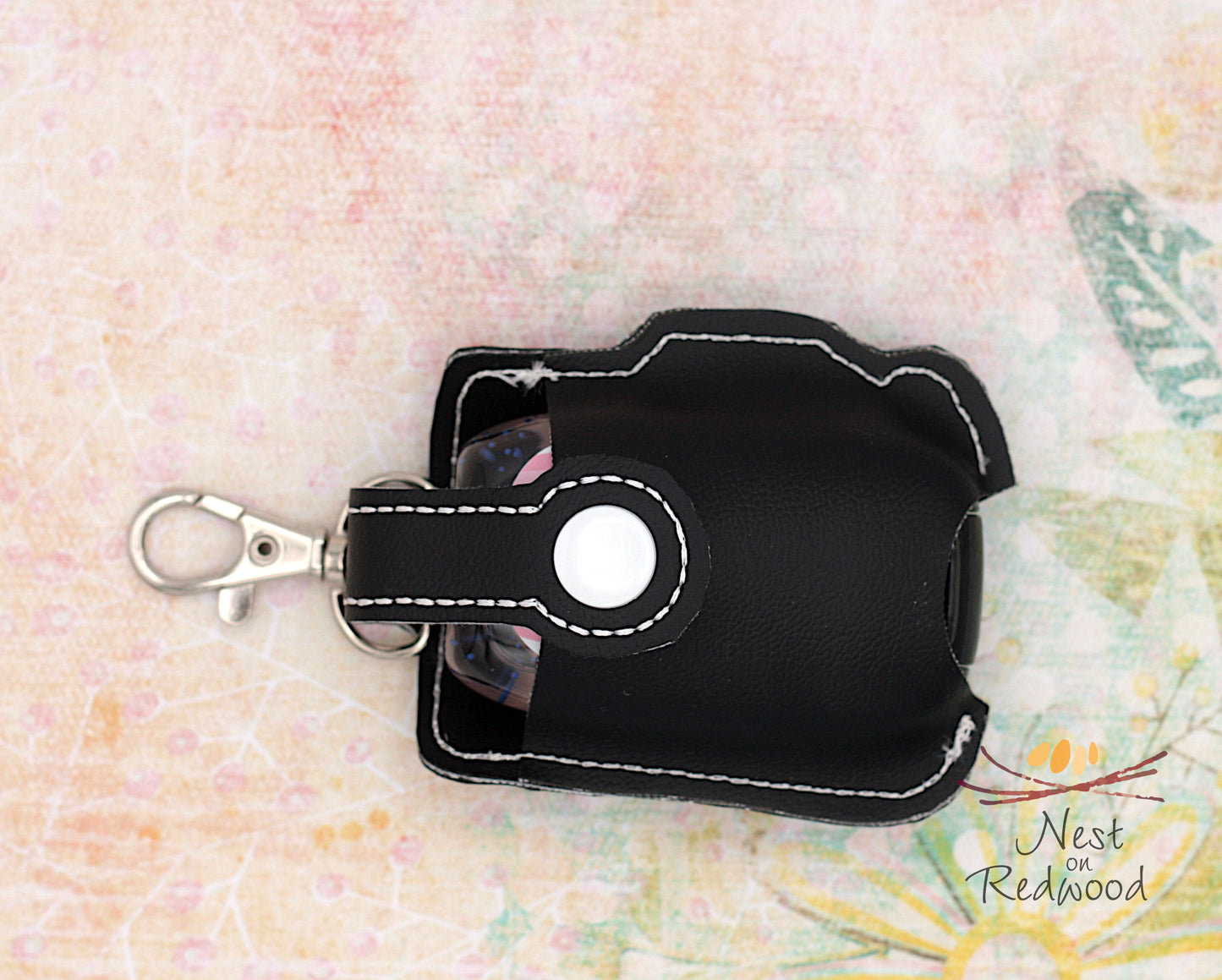 Camera Hand Sanitizer Holder