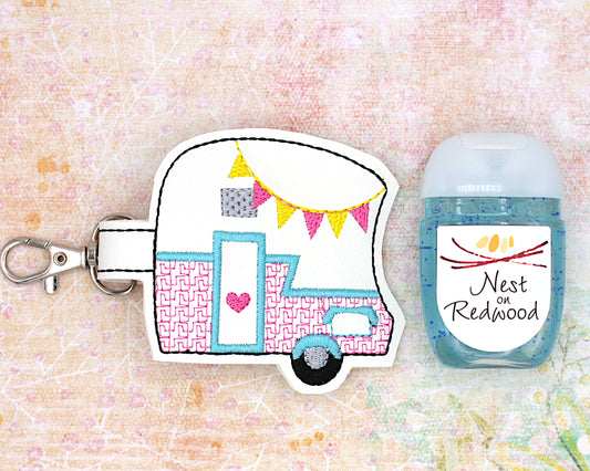 Camper Hand Sanitizer Holder
