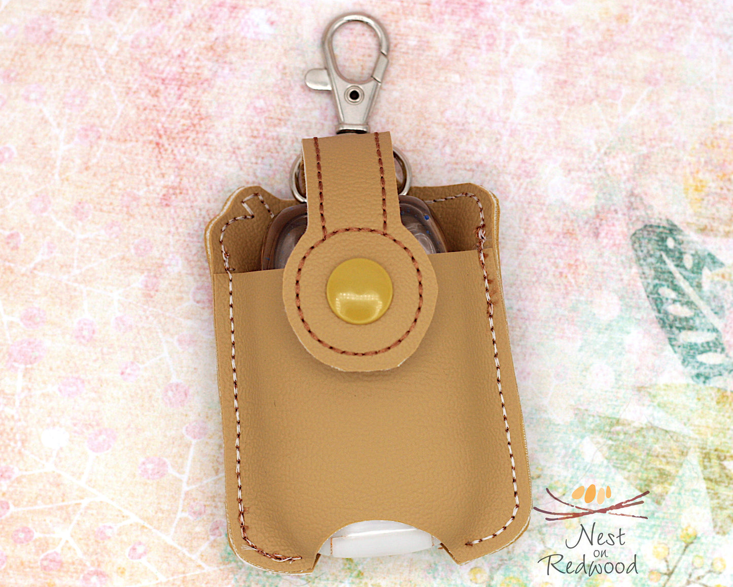 Iced Coffee Hand Sanitizer Holder, Coffee Sanitizer Holder