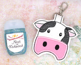 Cow Hand Sanitizer Holder