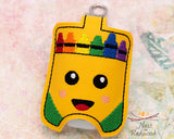 Crayon Hand Sanitizer Holder