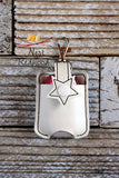 American Flag Hand Sanitizer Holder
