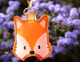 Fox Hand Sanitizer Holder
