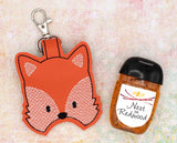 Fox Hand Sanitizer Holder