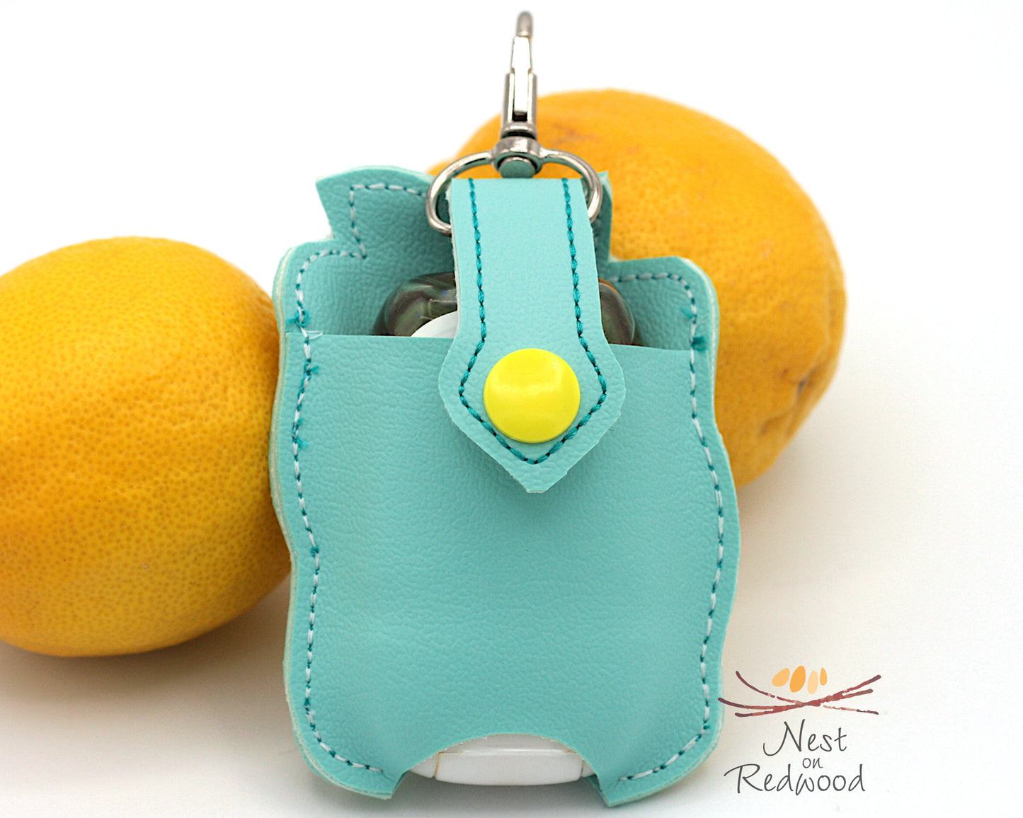Personalized Lemon Hand Sanitizer Holder