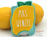 Personalized Lemon Hand Sanitizer Holder