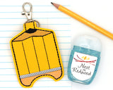 Pencil Hand Sanitizer Holder