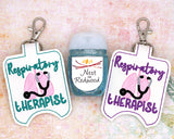Respiratory Therapist Hand Sanitizer Holder