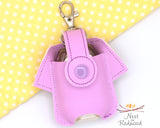 Personalized Scrub top Hand Sanitizer Holder