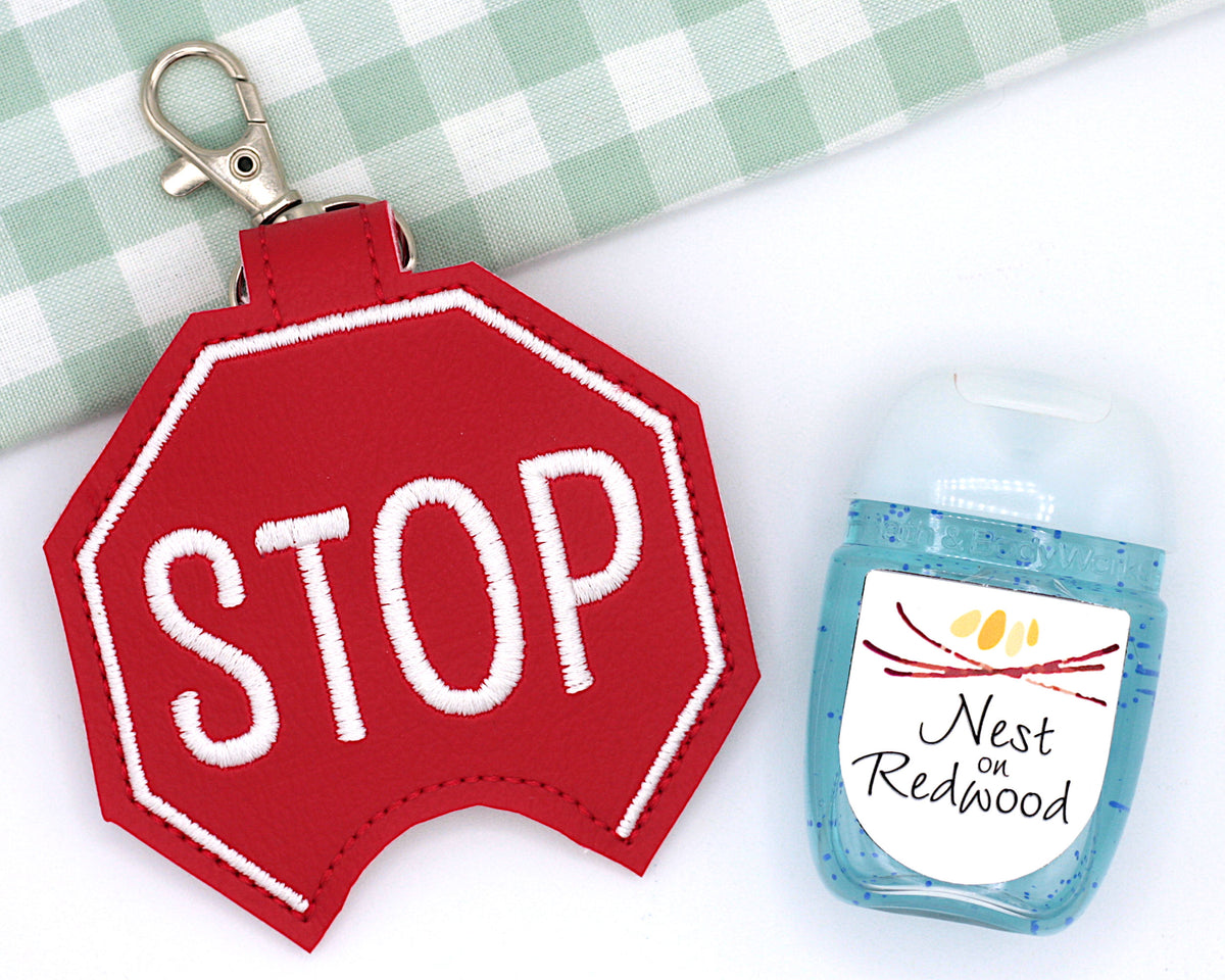 Stop Sign Hand Sanitizer Holder