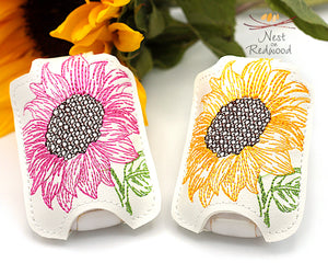Sunflower Hand Sanitizer Holder