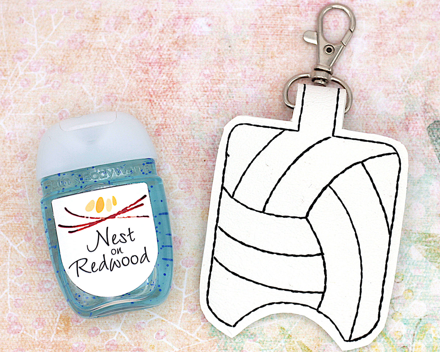 Volleyball Hand Sanitizer Holder
