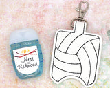 Volleyball Hand Sanitizer Holder