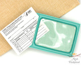 Vertical Vaccine Card Holder 3x4 inch