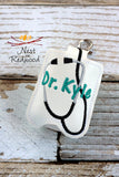 Personalized Stethoscope Hand Sanitizer Holder