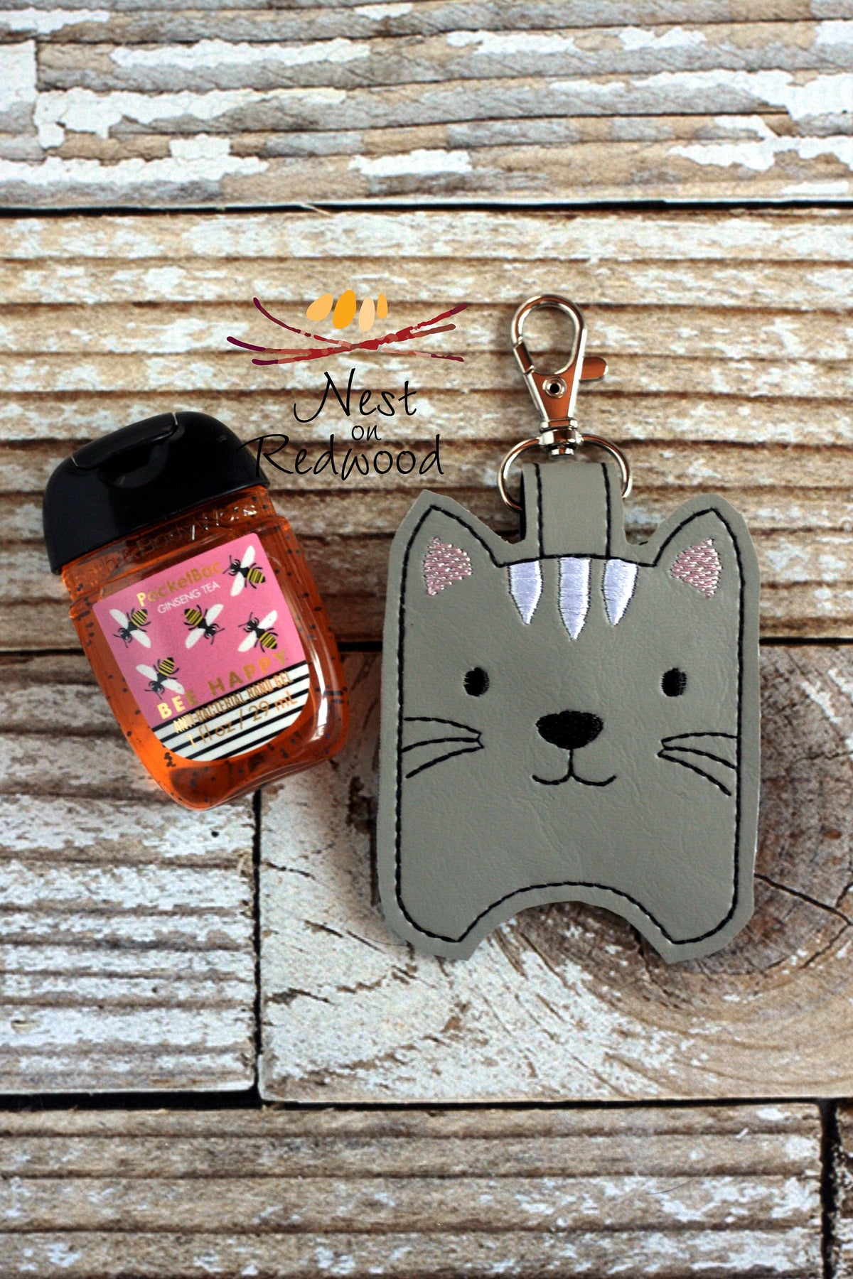 Cat Hand Sanitizer Holder