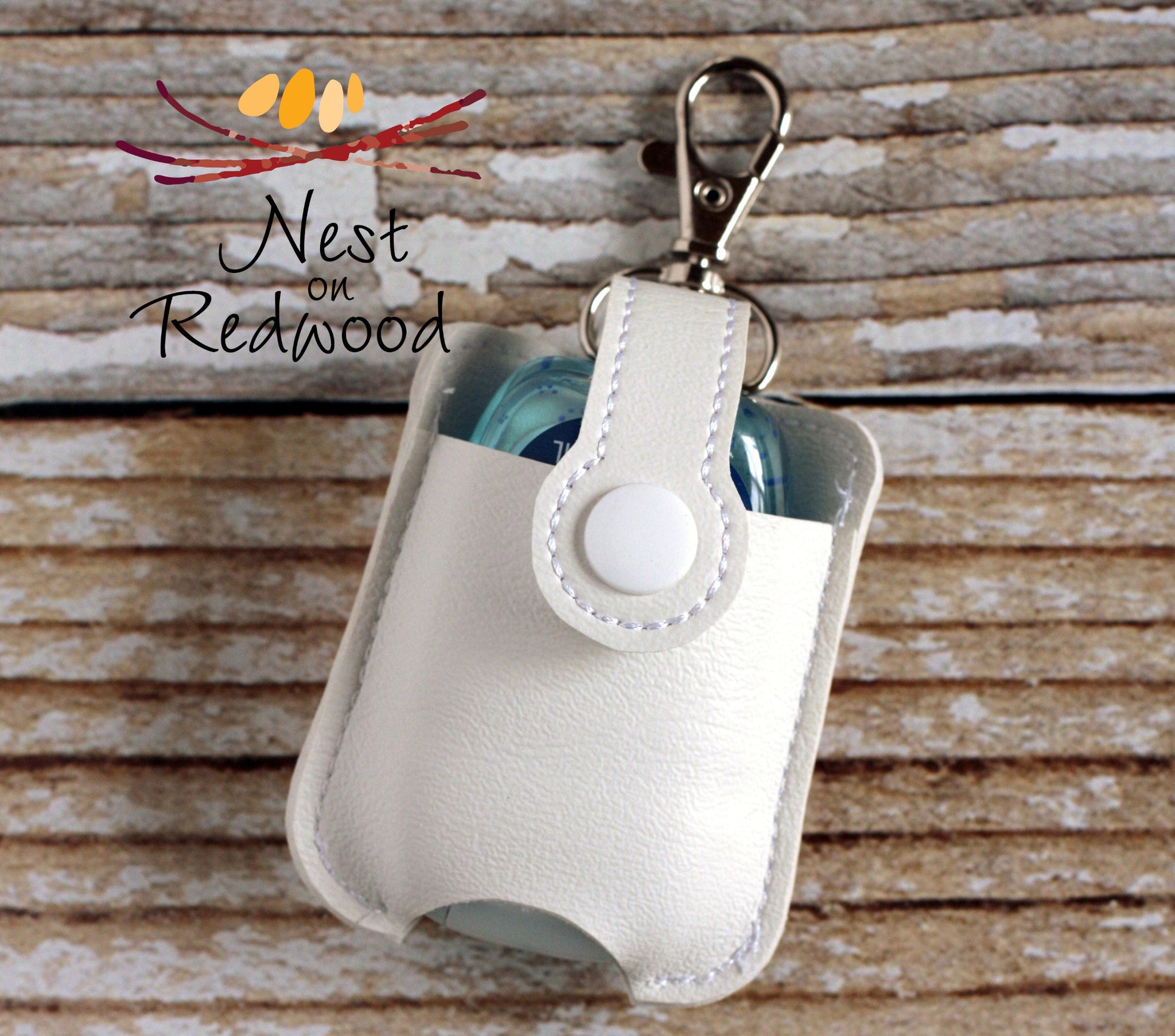 Hand Sanitizer + Vegan Leather Key Chain – JULES KAE