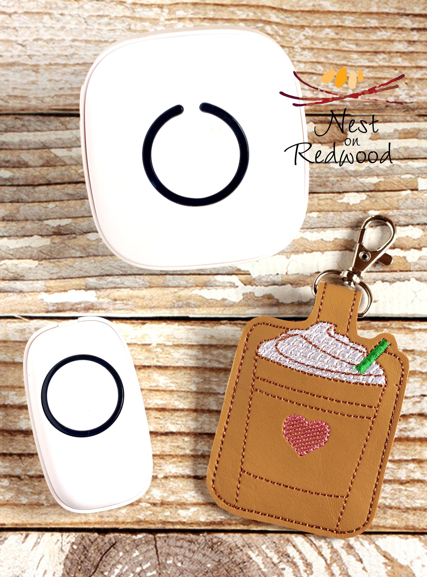 Iced Coffee Classroom Doorbell Holder, Coffee Doorbell Case